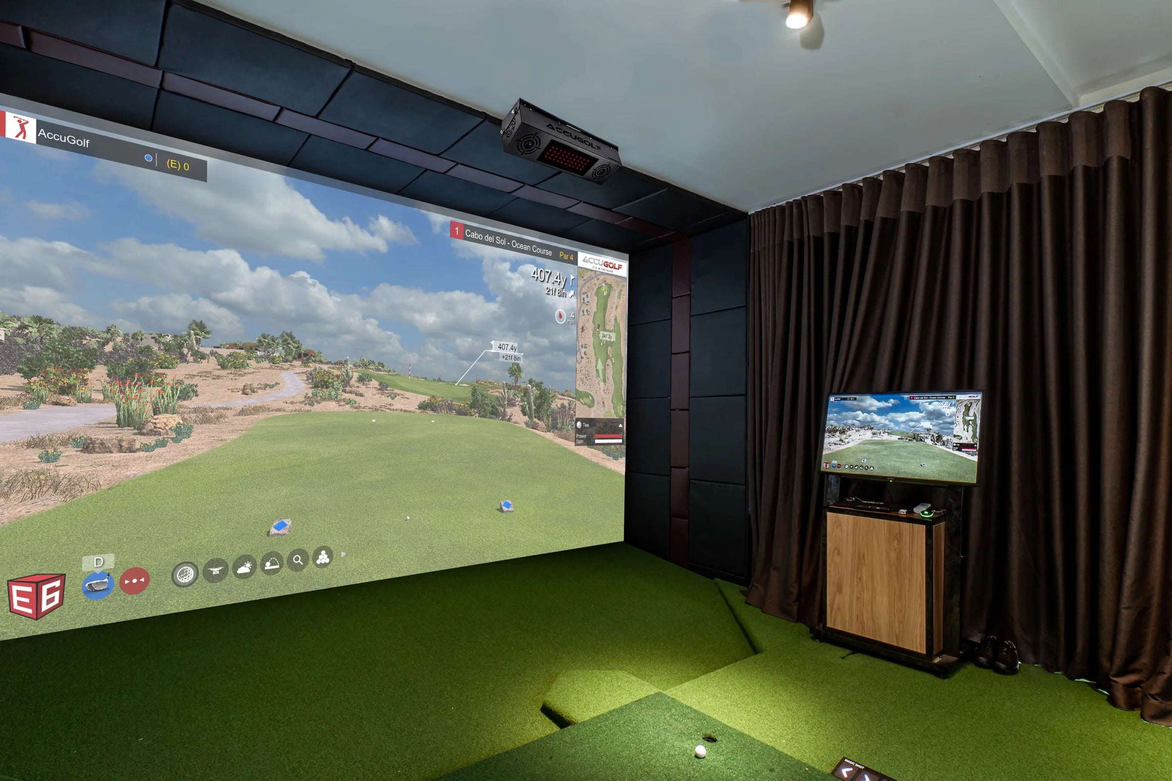 AccuGOLF Hawkeye Launch Monitor