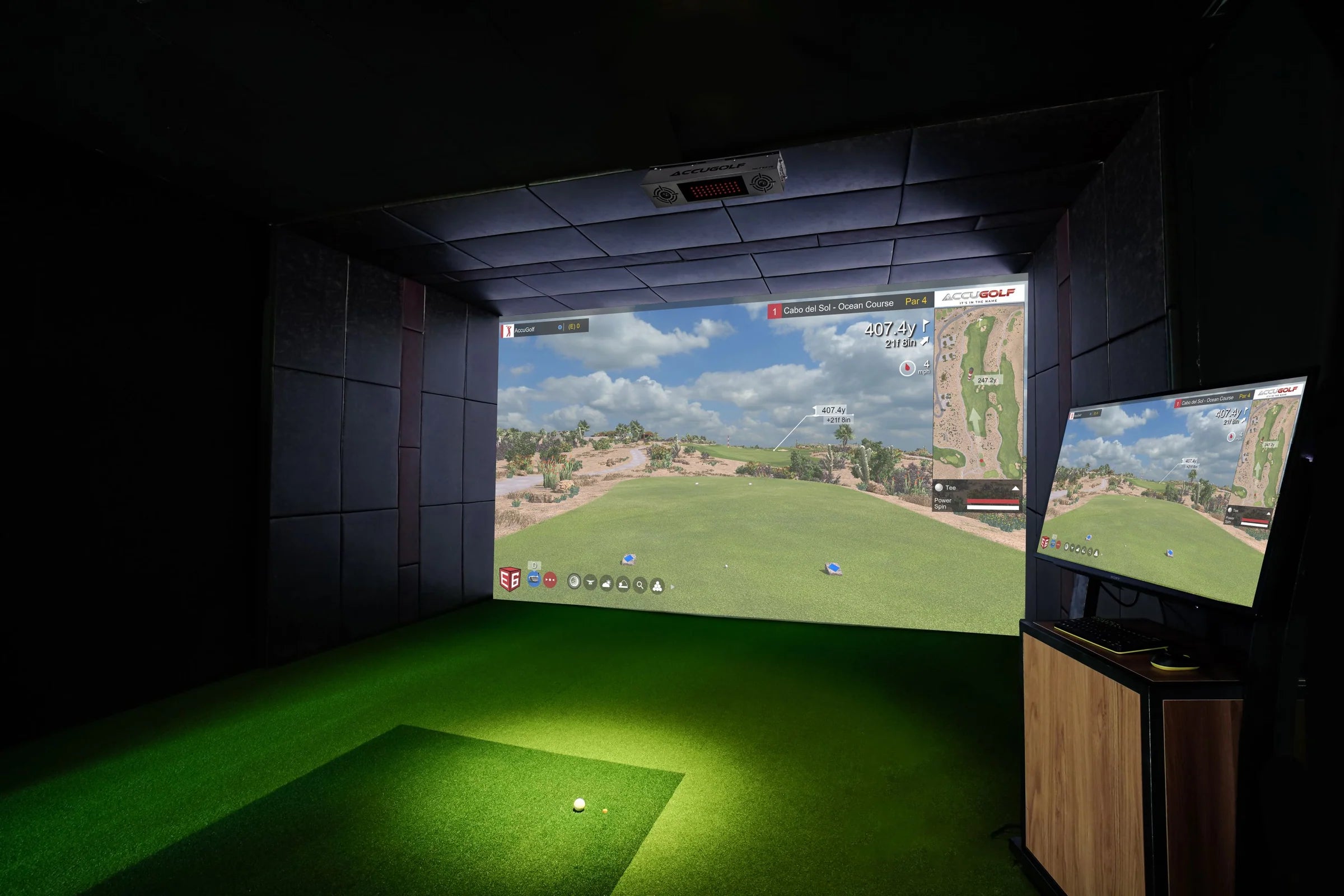 AccuGOLF Hawkeye Launch Monitor