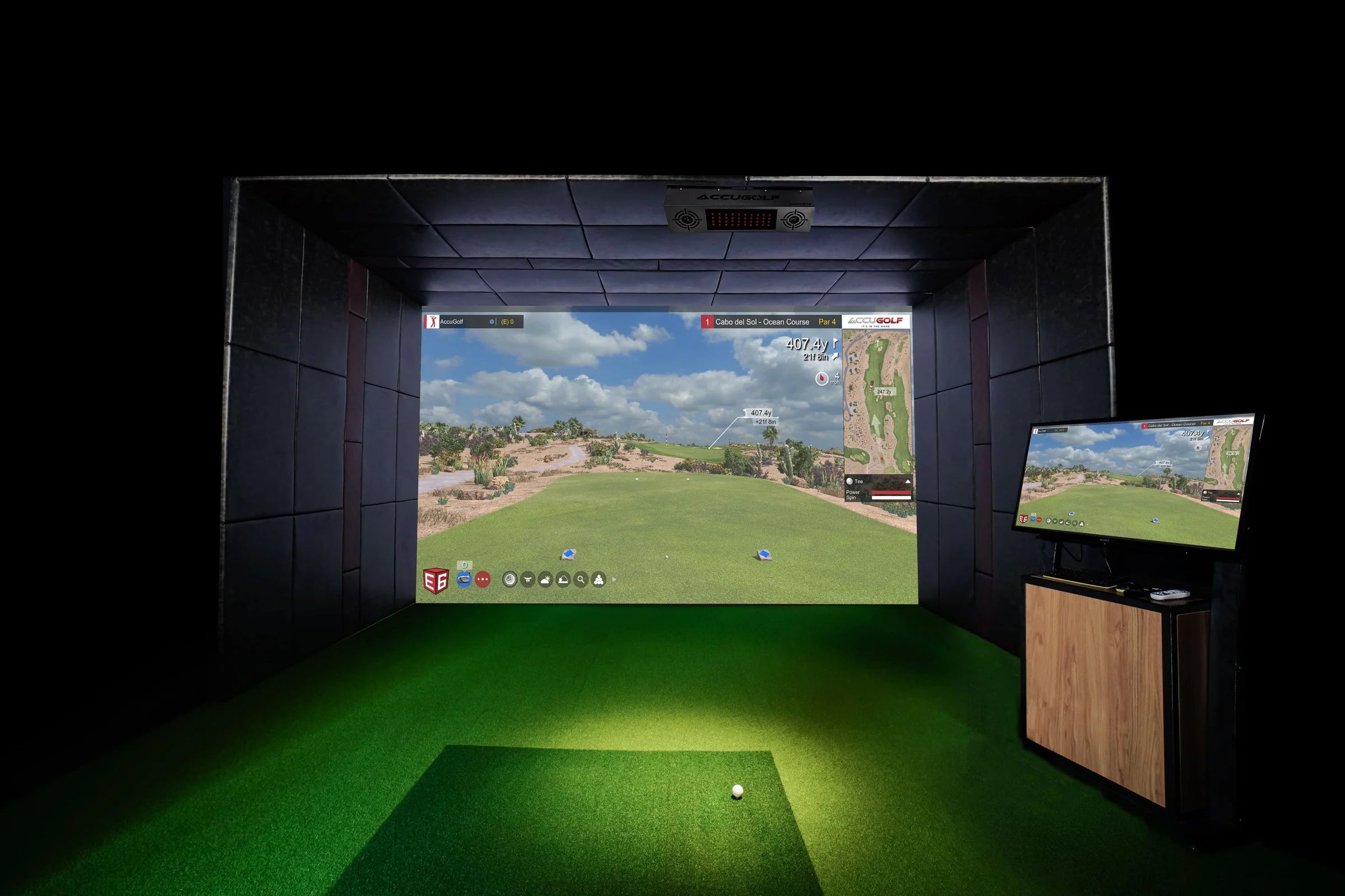AccuGOLF Hawkeye Launch Monitor
