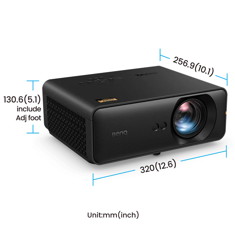 BenQ AH500ST 4000-Lumen Short Throw 1080P Laser Golf Simulator Projector