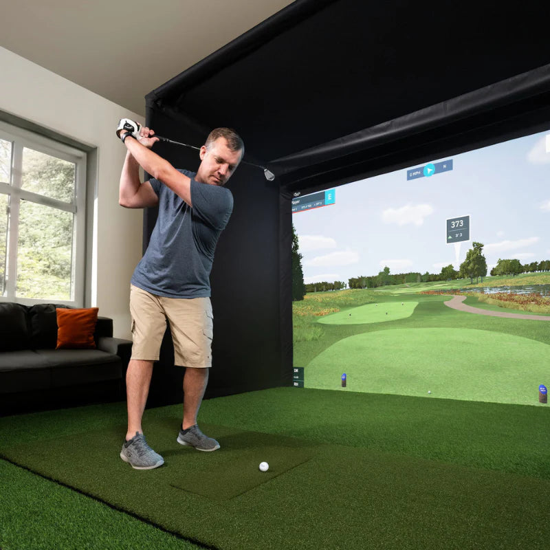 Carl's Pro Golf Simulator Enclosure Kit with Impact Screen