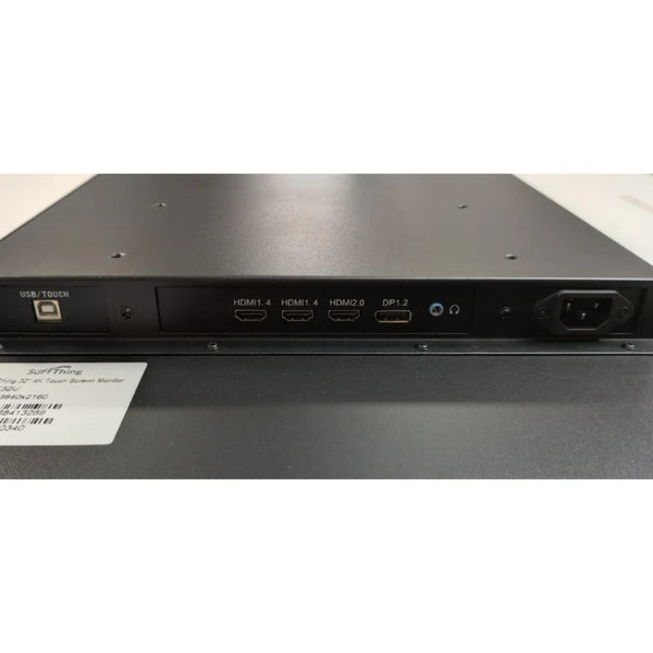 SurfThing DT32U 32" 4K Large Format Touch Screen Display (No Stand)