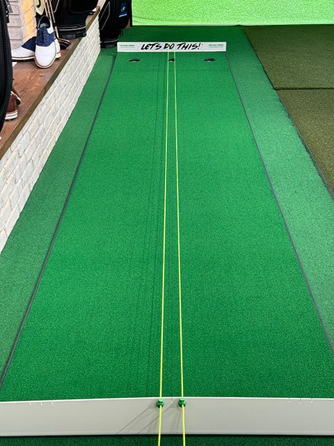 Big Moss Golf - Big Moss Golf Michael Breed's "Let's Do This!" Training Green 2.0 - Indoor Golf Source