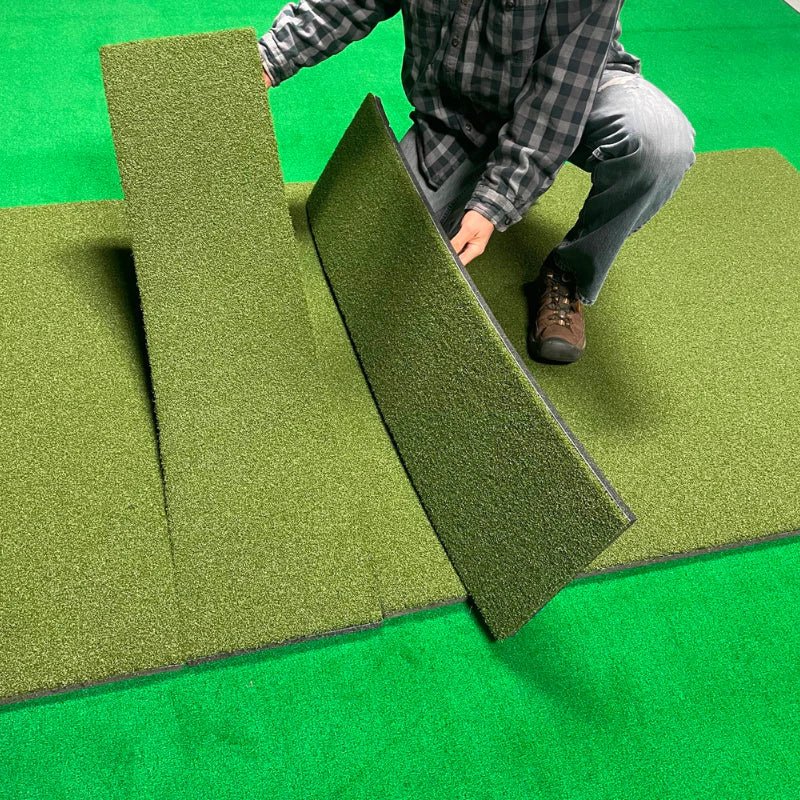 Big Moss Golf - Big Moss Golf True Launch PLUS Hitting Mat - 4' x 9' - Indoor Golf Source