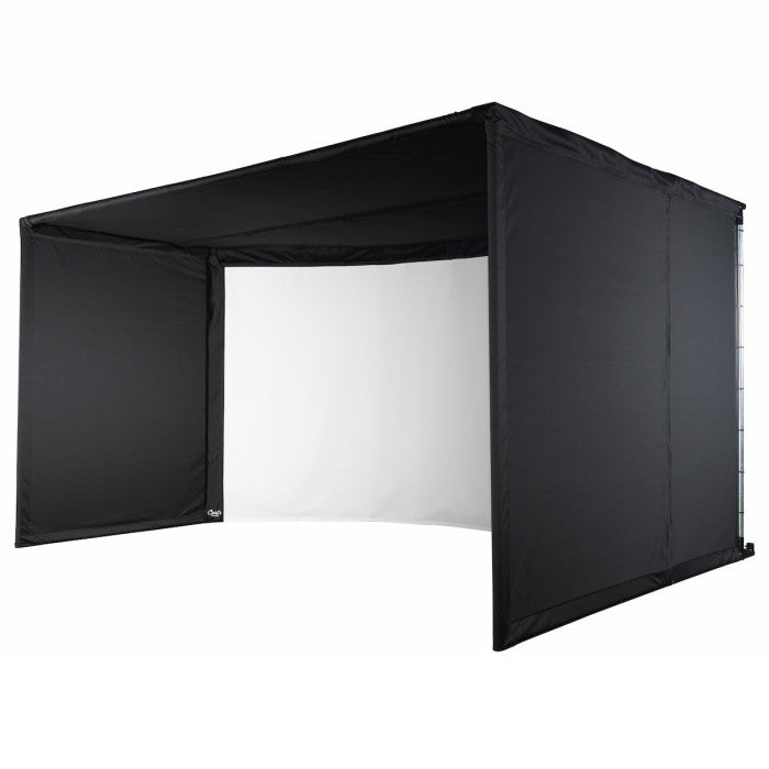 Carl's Place Curved Golf Simulator Enclosure Kit