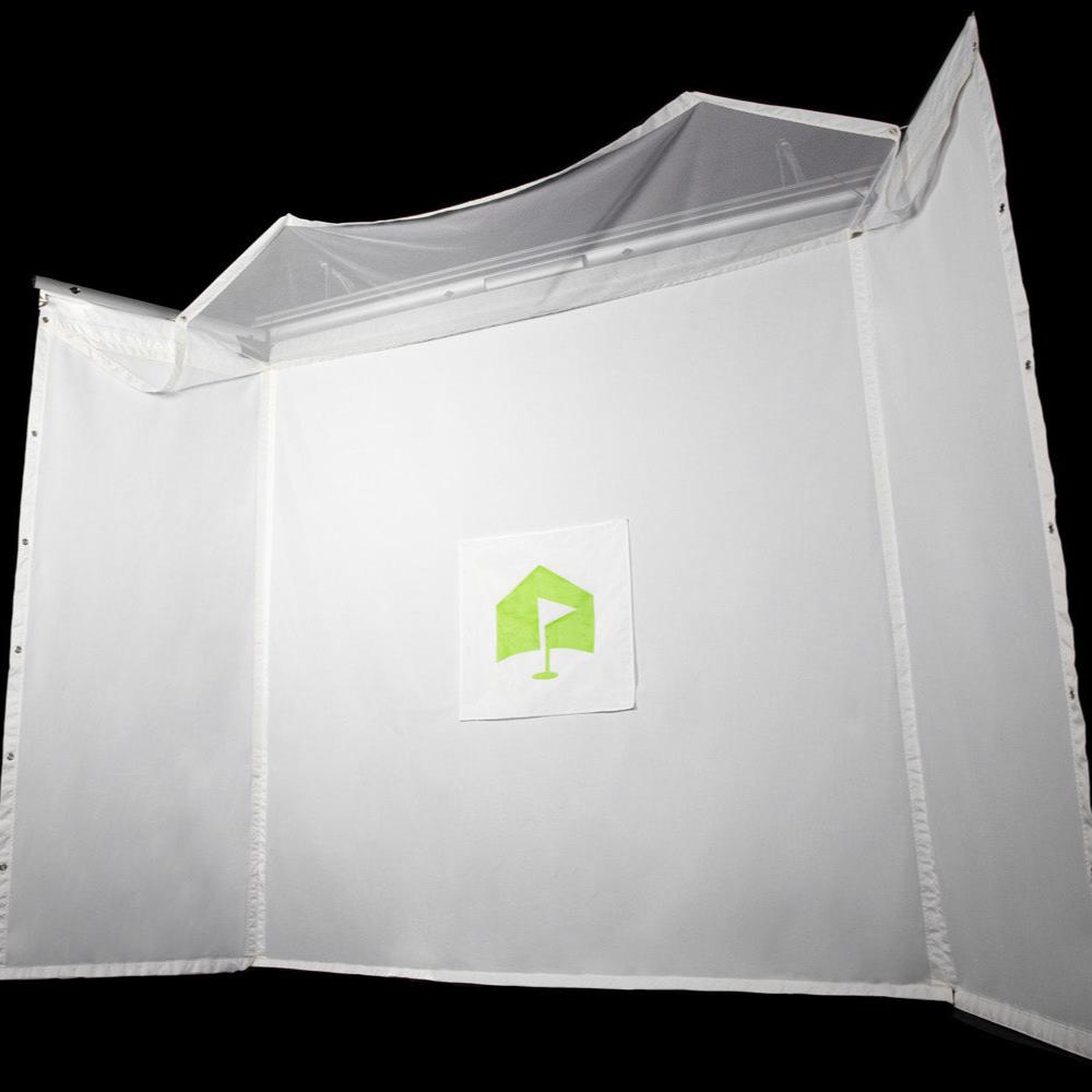HomeCourse - HomeCourse ProScreen 180 Retractable Golf Simulator Screen - Indoor Golf Source