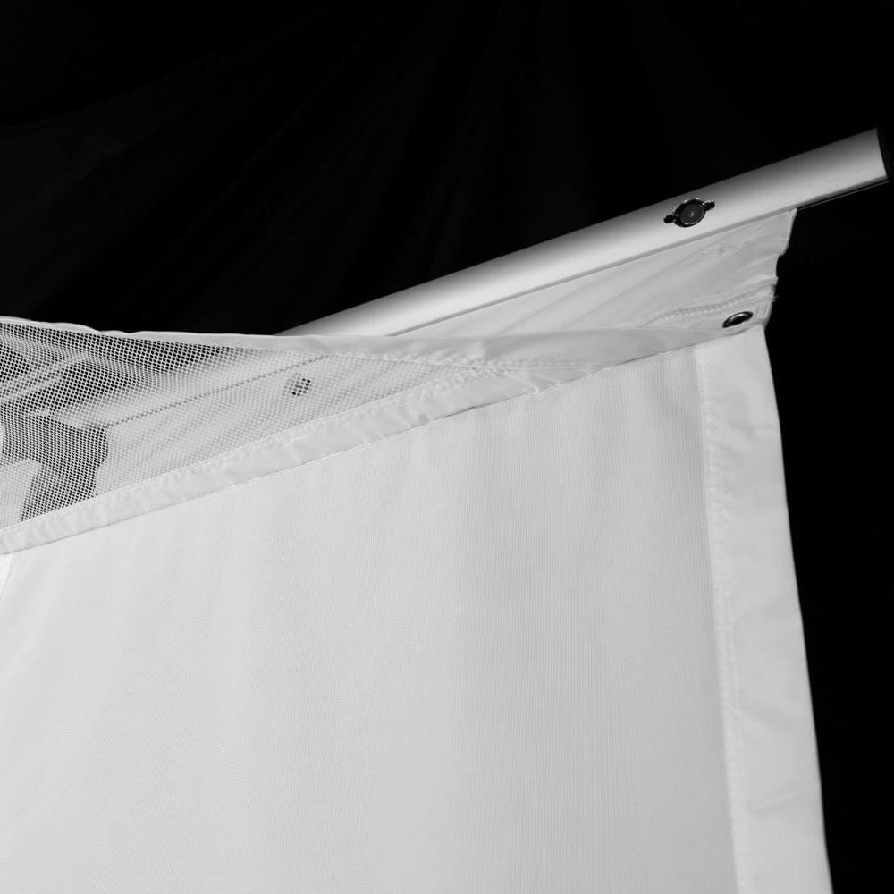 HomeCourse - HomeCourse ProScreen 180 Retractable Golf Simulator Screen - Indoor Golf Source