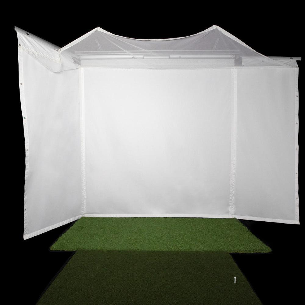 HomeCourse - HomeCourse ProScreen 180 Retractable Golf Simulator Screen - Indoor Golf Source