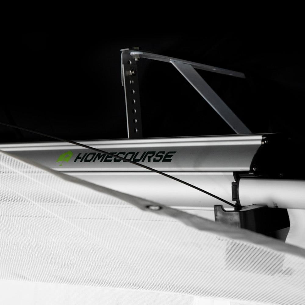 HomeCourse - HomeCourse ProScreen 180 Retractable Golf Simulator Screen - Indoor Golf Source
