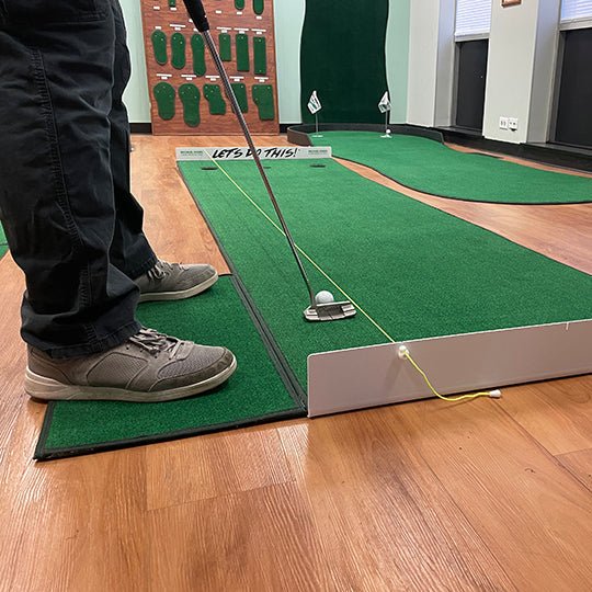 Big Moss Golf - Michael Breed's "Let's Do This!" Training Green - Indoor Golf Source