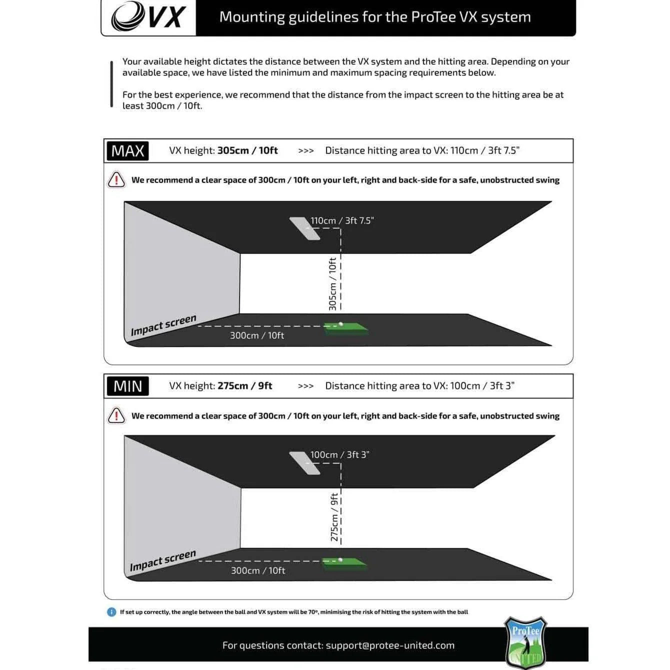 ProTee United VX Launch Monitor