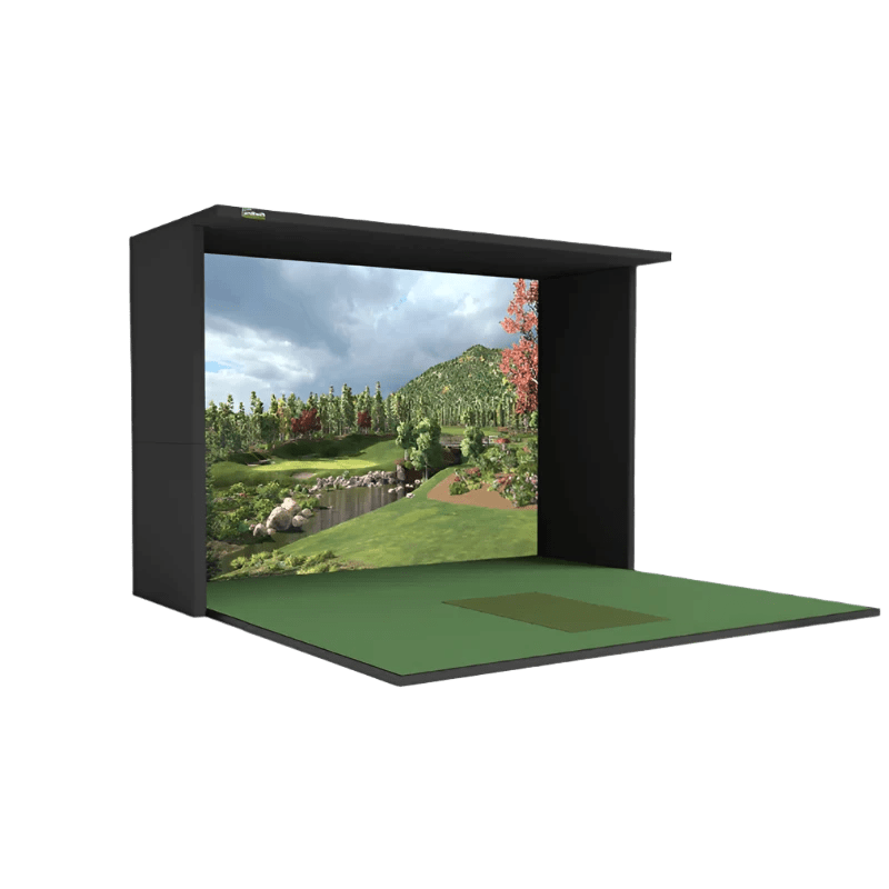 SimBooth - SimBooth 2 Golf Simulator Enclosure - Indoor Golf Source