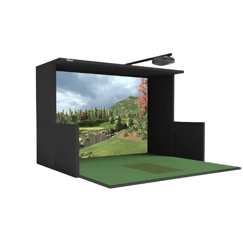 SimBooth - SimBooth 2 Kit & IDRA II Golf Simulator Package - Indoor Golf Source