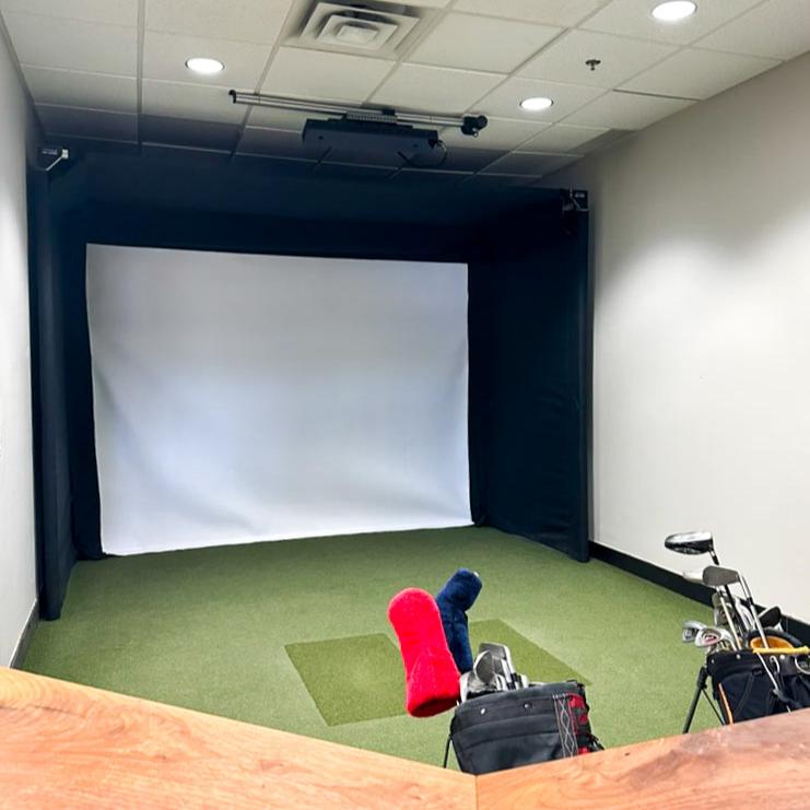The SportScreen - The SportScreen Parlour 11 Golf Simulator Enclosure - Indoor Golf Source