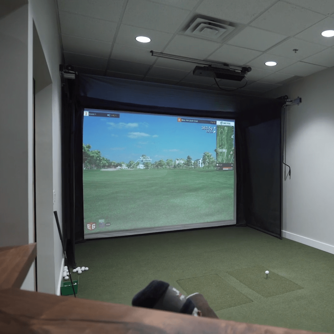 The SportScreen - The SportScreen Vanish 11 Golf Simulator Enclosure - Indoor Golf Source