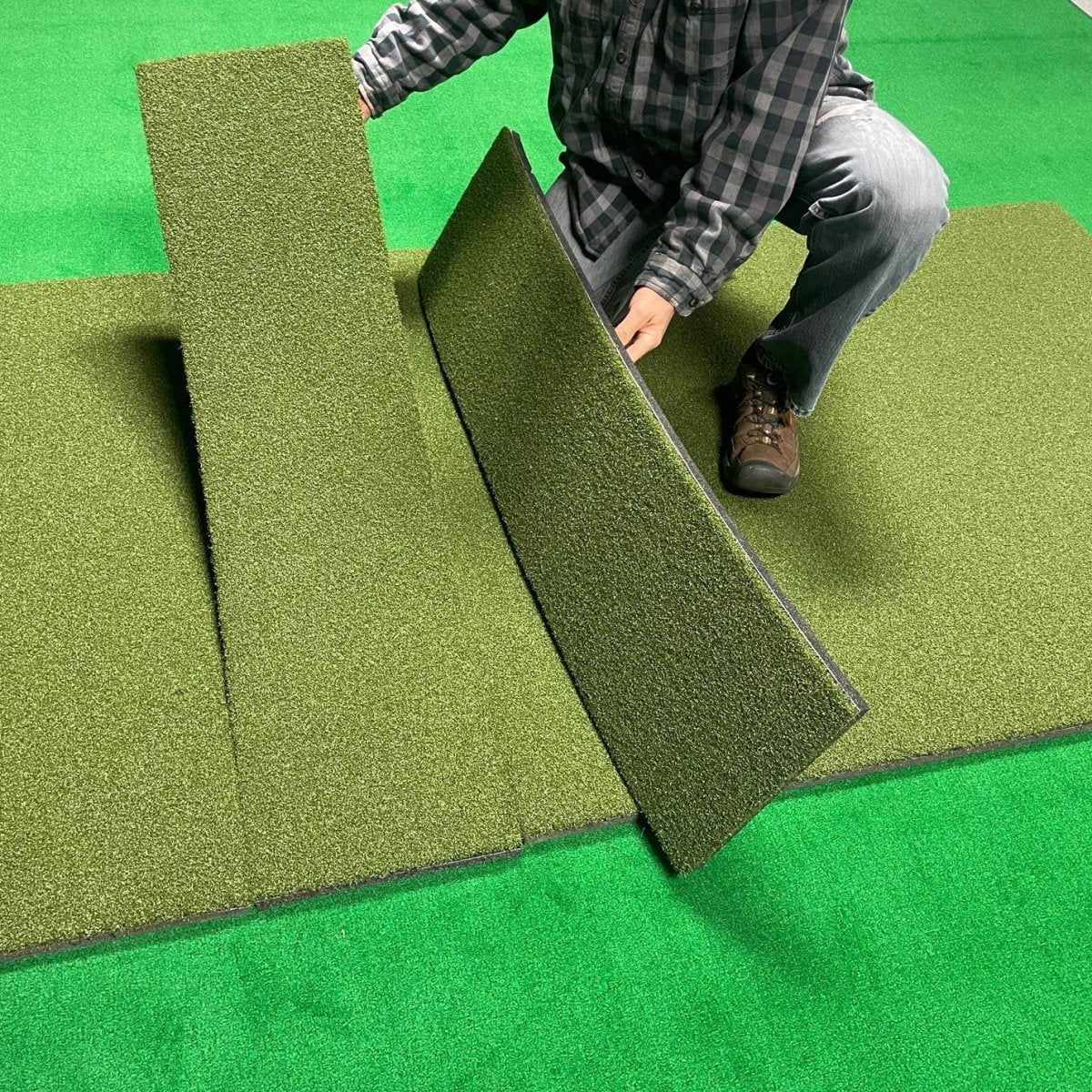 Big Moss Golf - True Launch R/L Hitting Mat - 5' x 9' - Indoor Golf Source