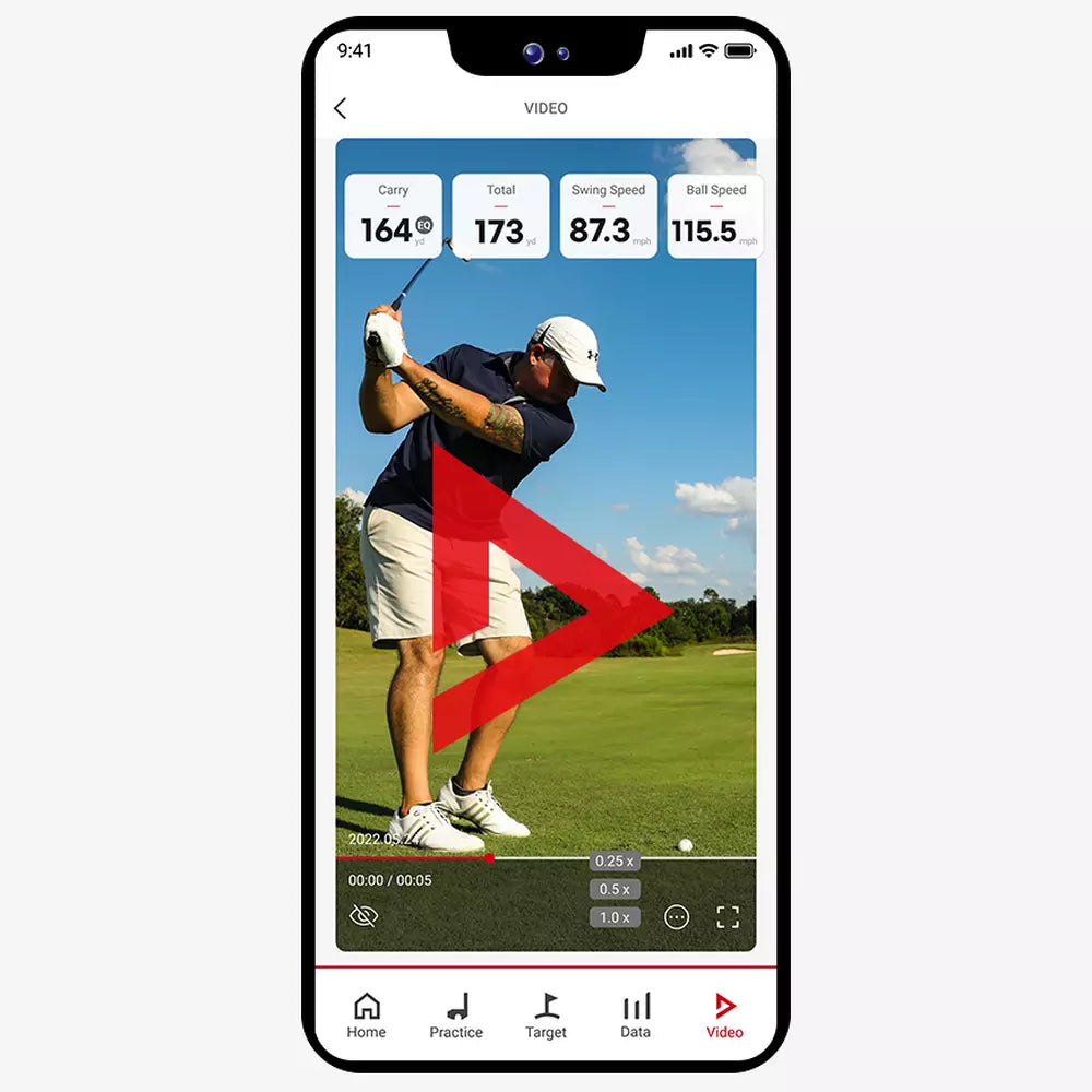 Swing Caddie SC4 PRO 3D Driving Range Simulator + Launch Monitor