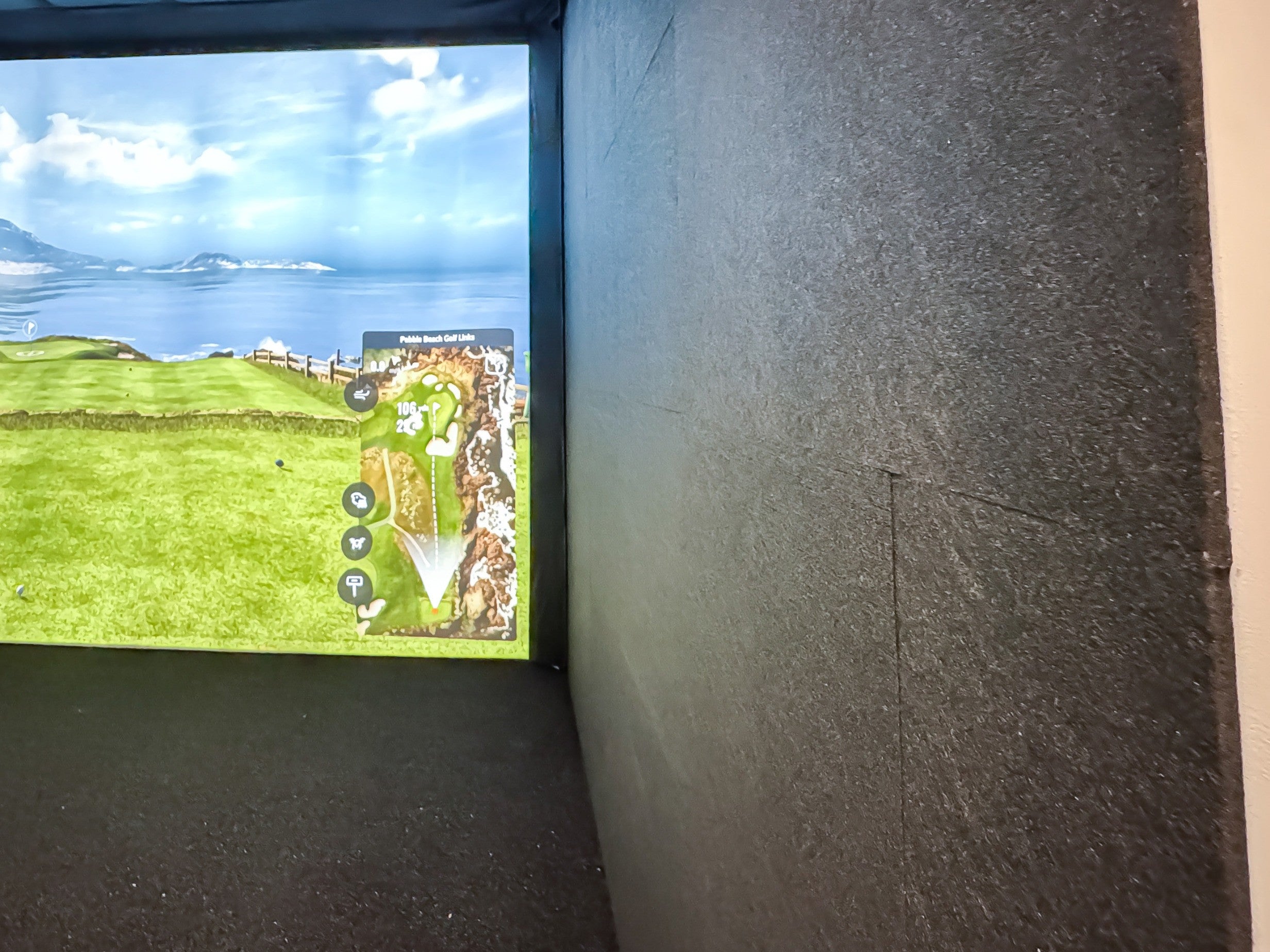 Carl's Place Golf Room Acoustic Tiles