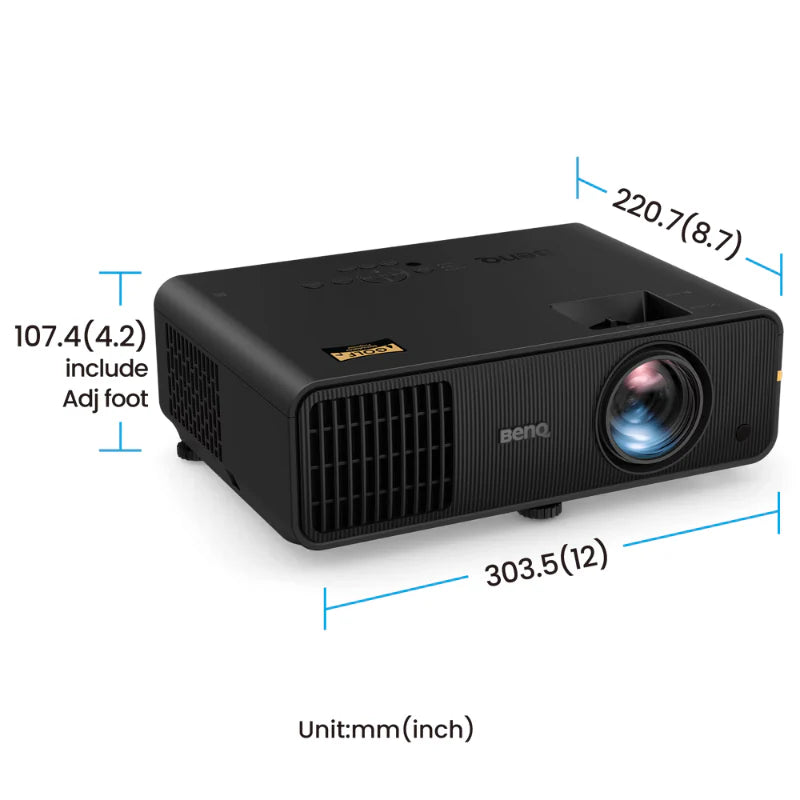 BenQ AW30ST 3200-Lumen Short Throw WXGA LED Golf Simulator Projector