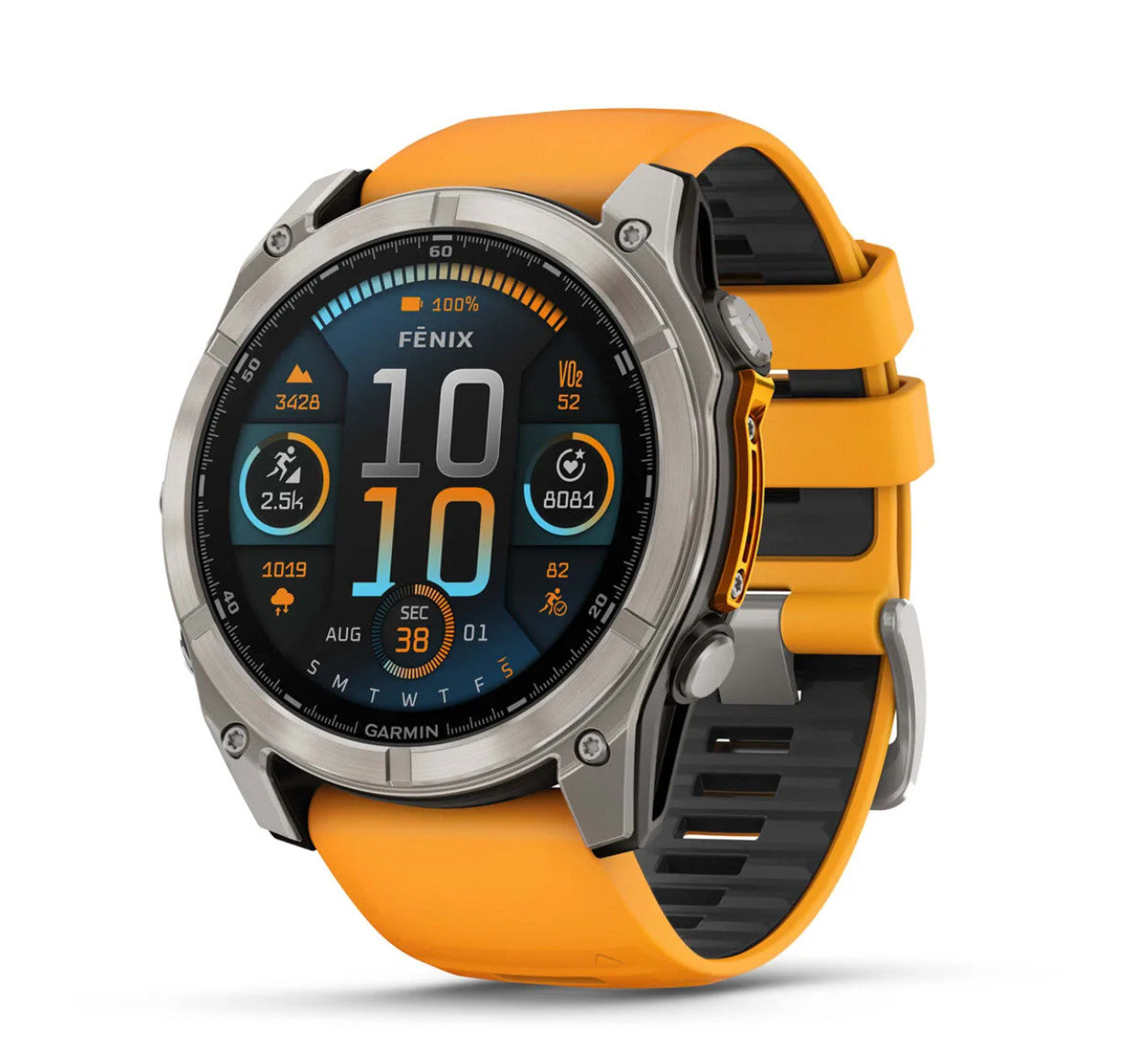Garmin Fenix 8 Golf Watch Amoled Sapphire