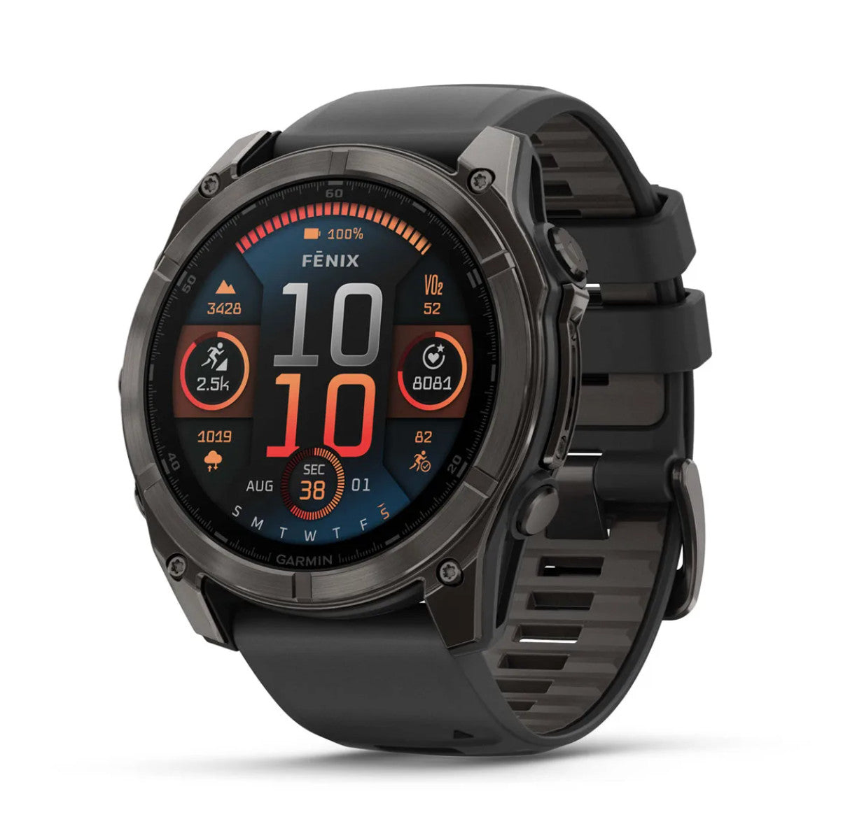 Garmin Fenix 8 Golf Watch Solar Sapphire
