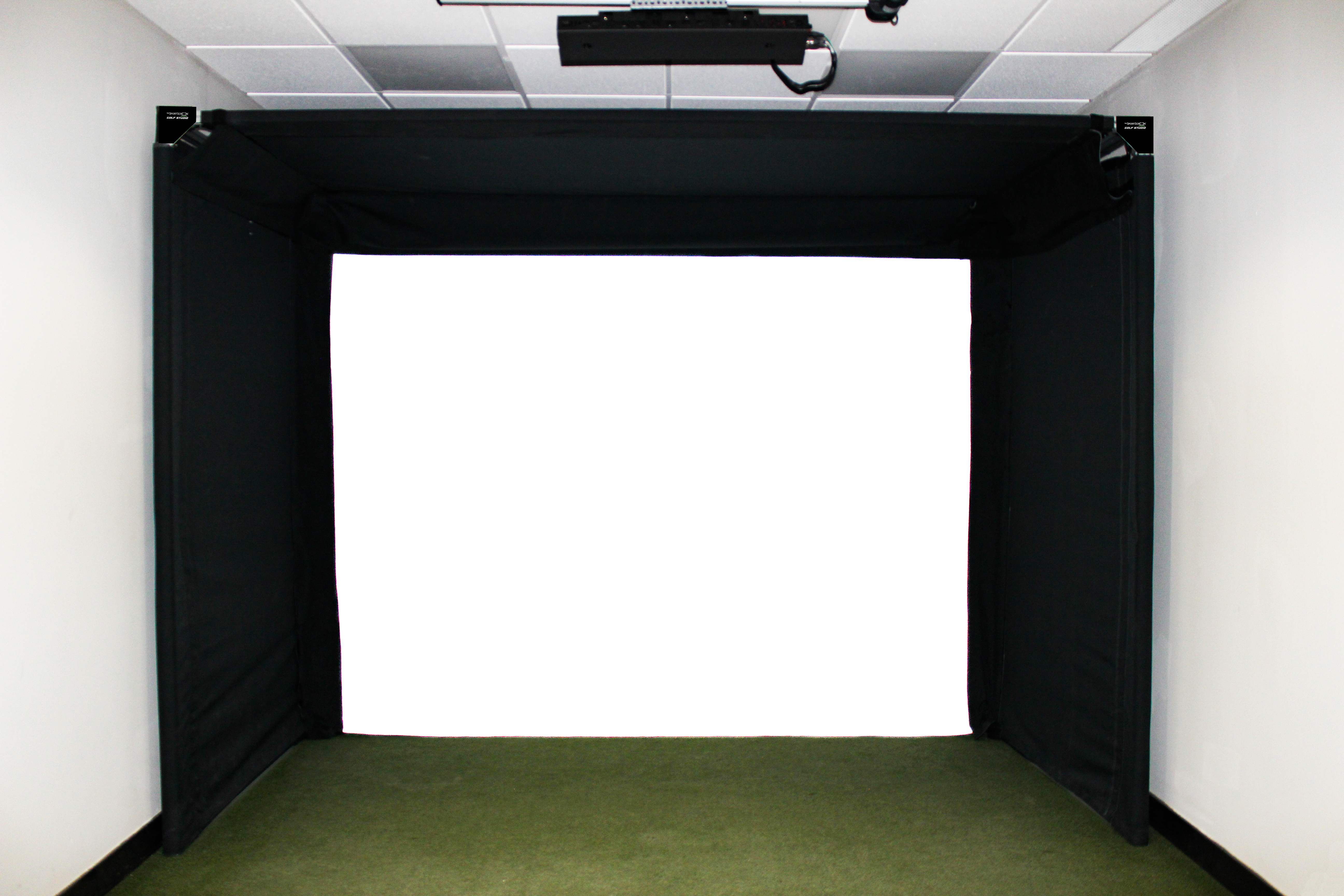 The SportScreen Parlour 11 Golf Simulator Enclosure