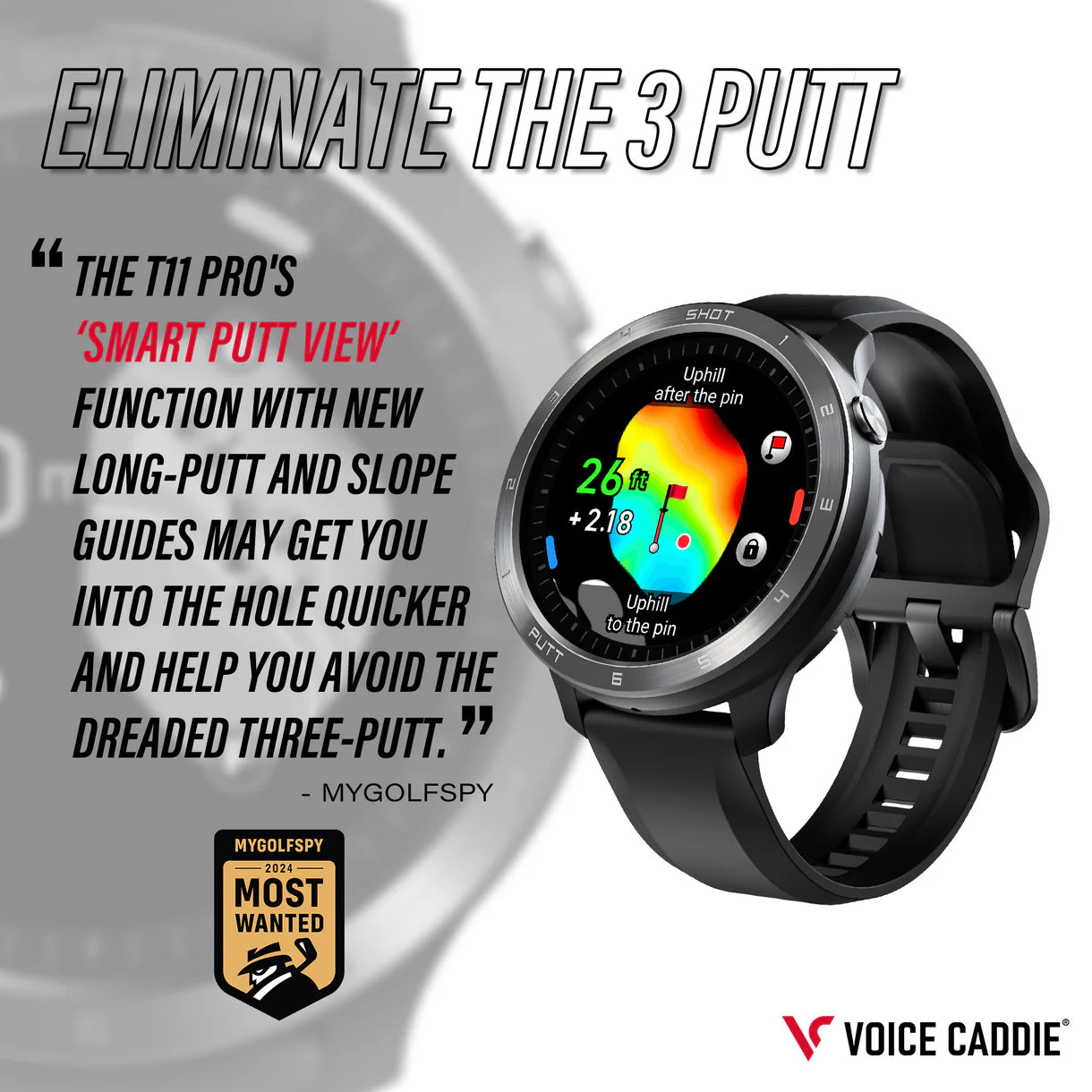 T11 Pro Golf GPS Watch