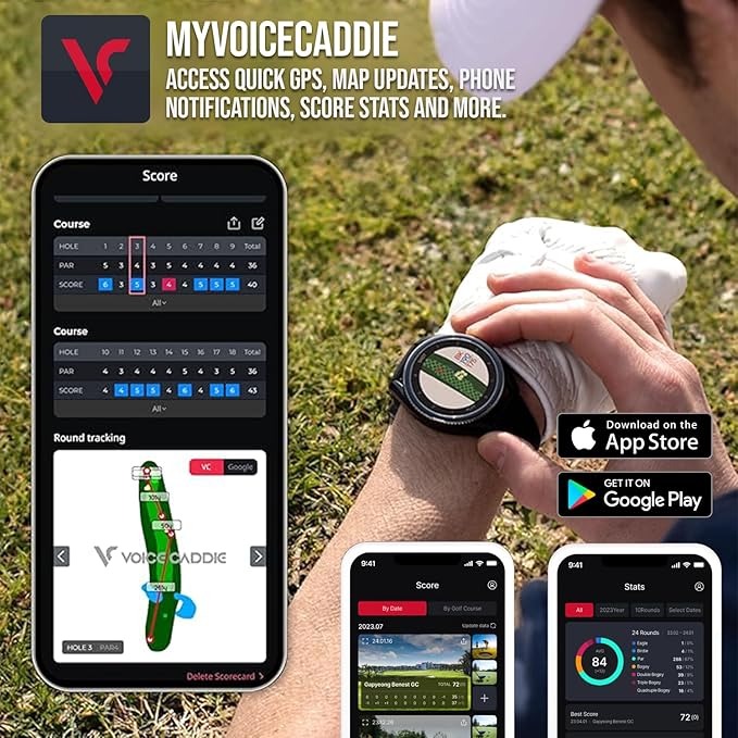 T9 Golf GPS Watch with Green Undulation & Slope