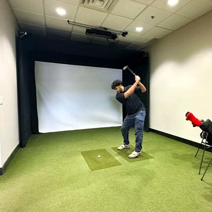 The SportScreen Parlour 11 Golf Simulator Enclosure