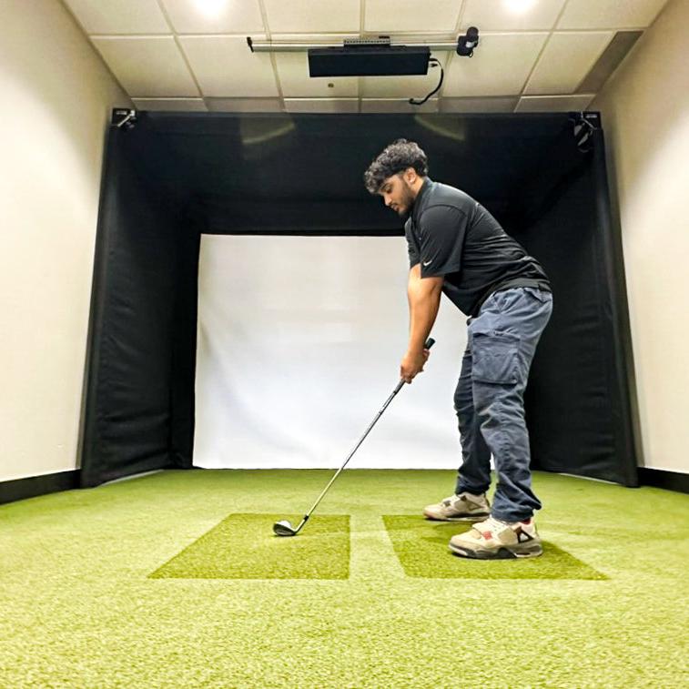 The SportScreen Parlour 11 Golf Simulator Enclosure