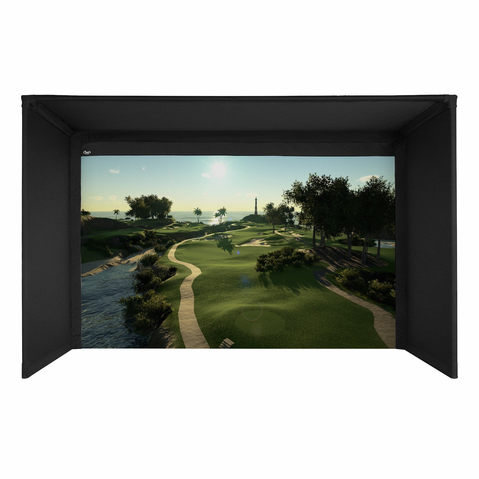 Carl's Pro Golf Simulator Enclosure Kit with Impact Screen