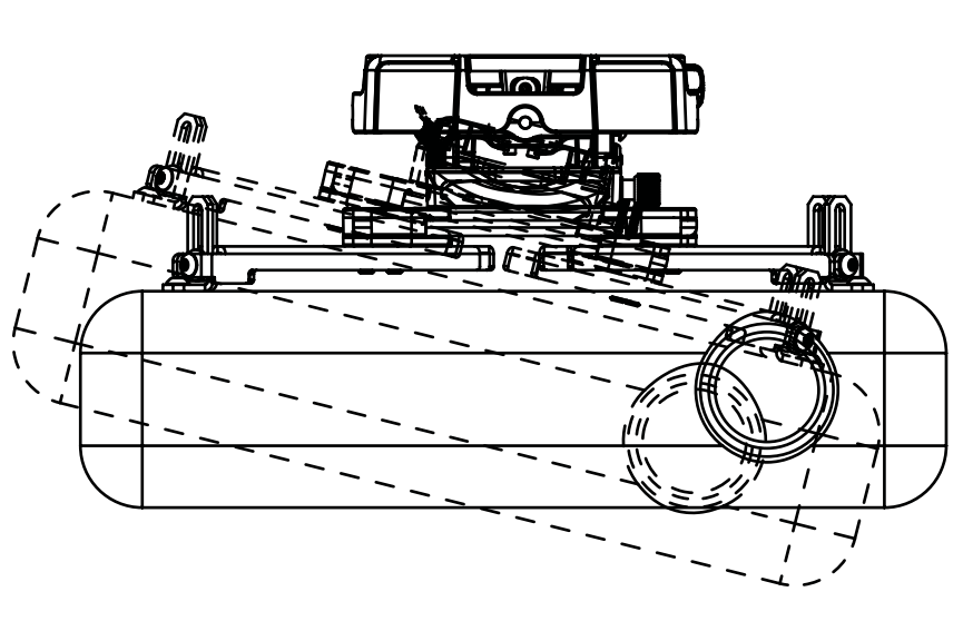Drop-Mount Projector Ceiling Mounting Kit